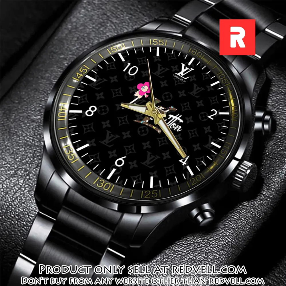 Lv luxury black fashion sport watch bwl1041 rv5600198